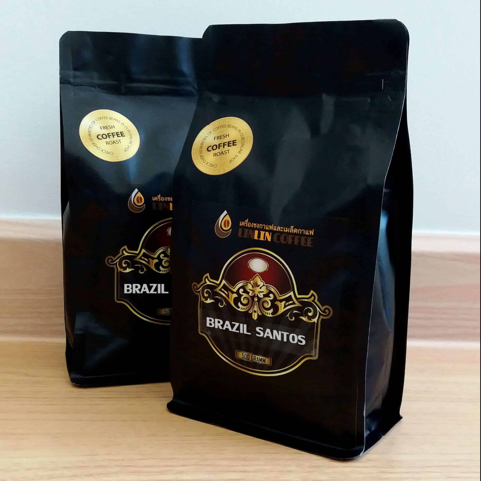 กาแฟบราซิล เยลโล่โบร์บอน Brazil Yellow Bourbon coffee beans คั่วสดใหม่
