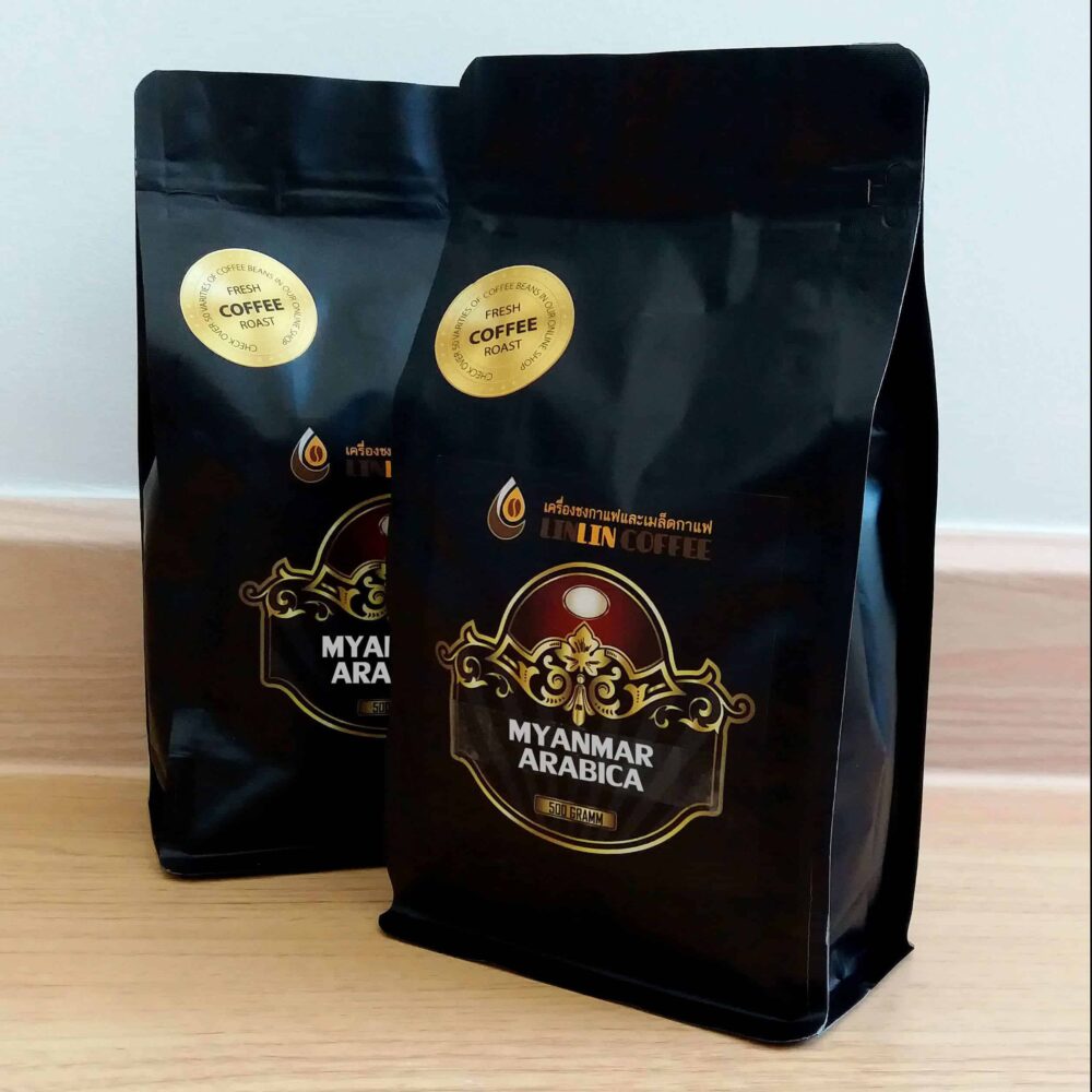 กาแฟลาว อาราบิก้า Laos Arabica coffee beans คั่วสดใหม่