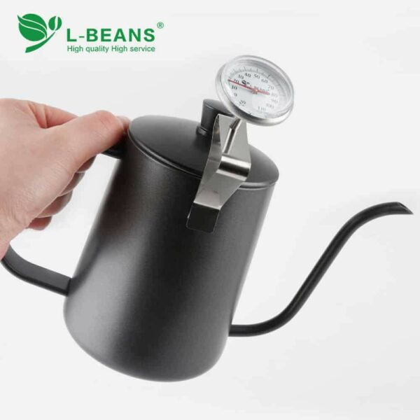 เครื่องวัดอุณหภูมินมสำหรับกาแฟ L-Beans ที่มีระดับอะนาล็อก
