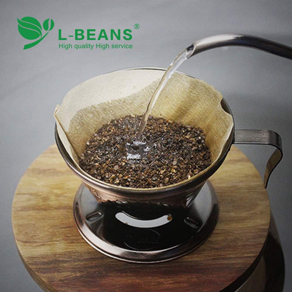 ถ้วยโลหะดริปกาแฟ L-Beans (สีบรอนซ์)