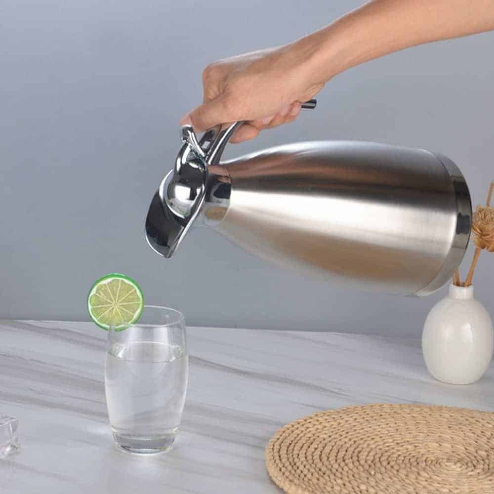 Stainless Steel Vacuum Jug with Double Walls